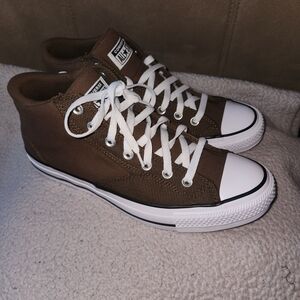 Converse Brown High-Top Sneakers